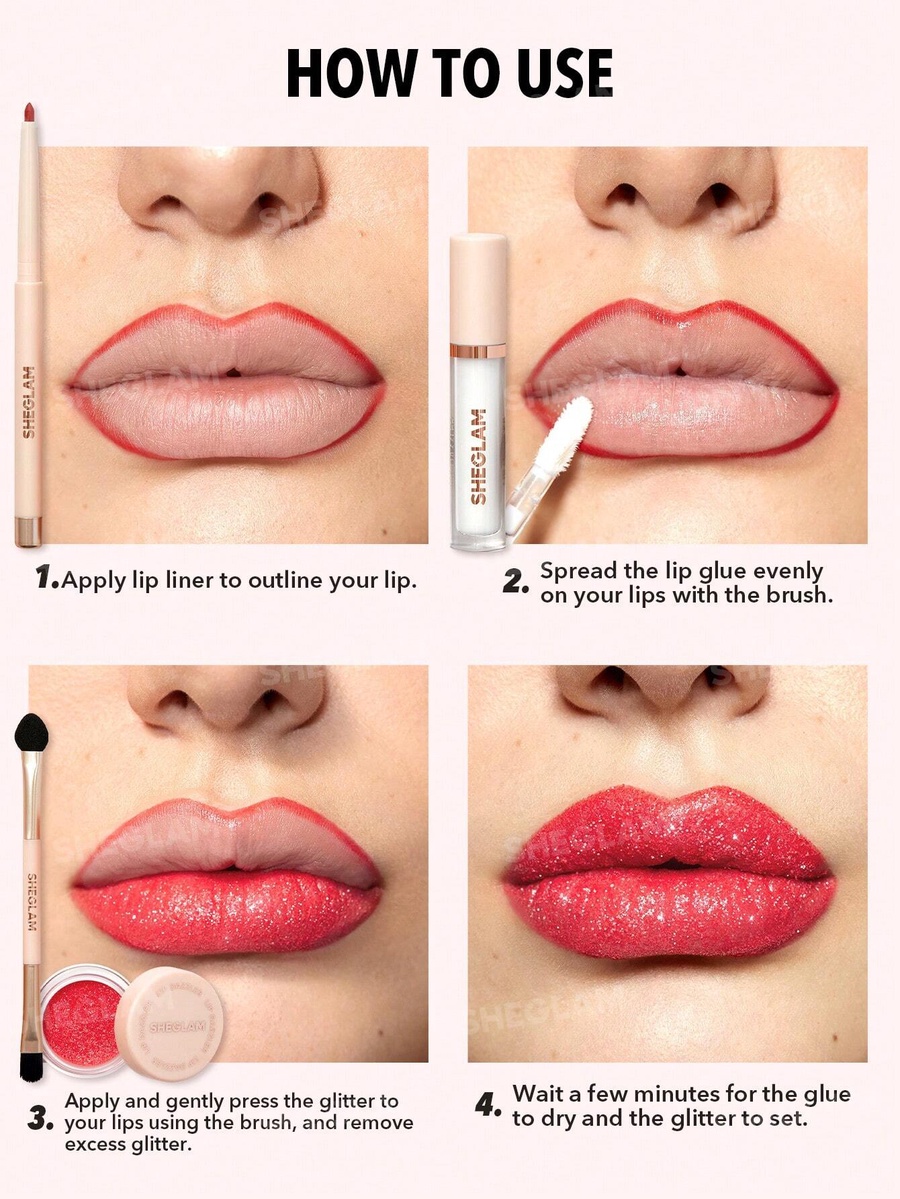 Sheglam - Lip Dazzler Glitter Kit