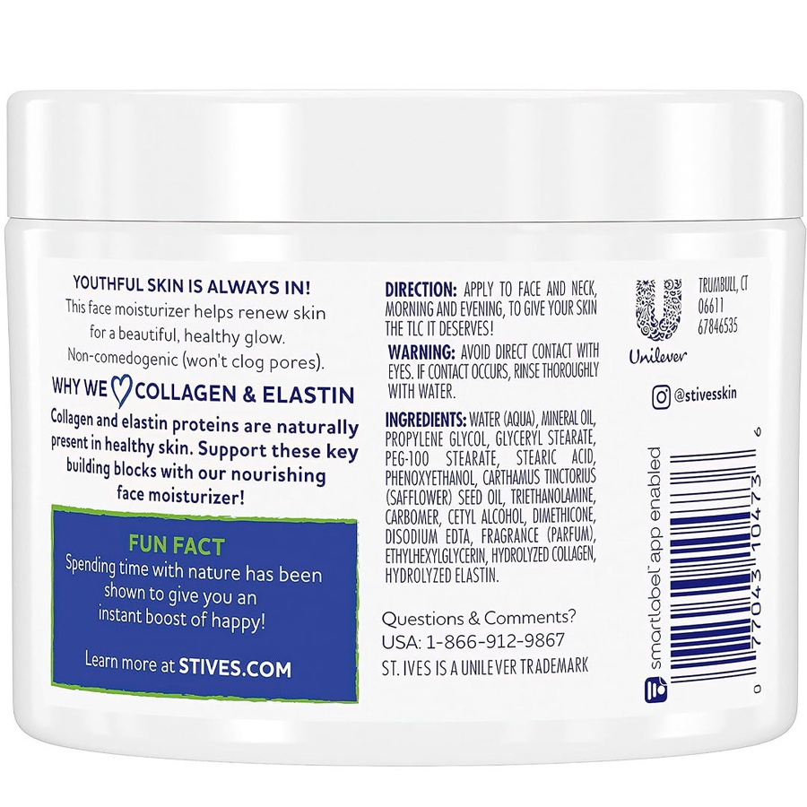 ST. Ives Renewing Skin Collagen & Elastin Facial Moisturizer